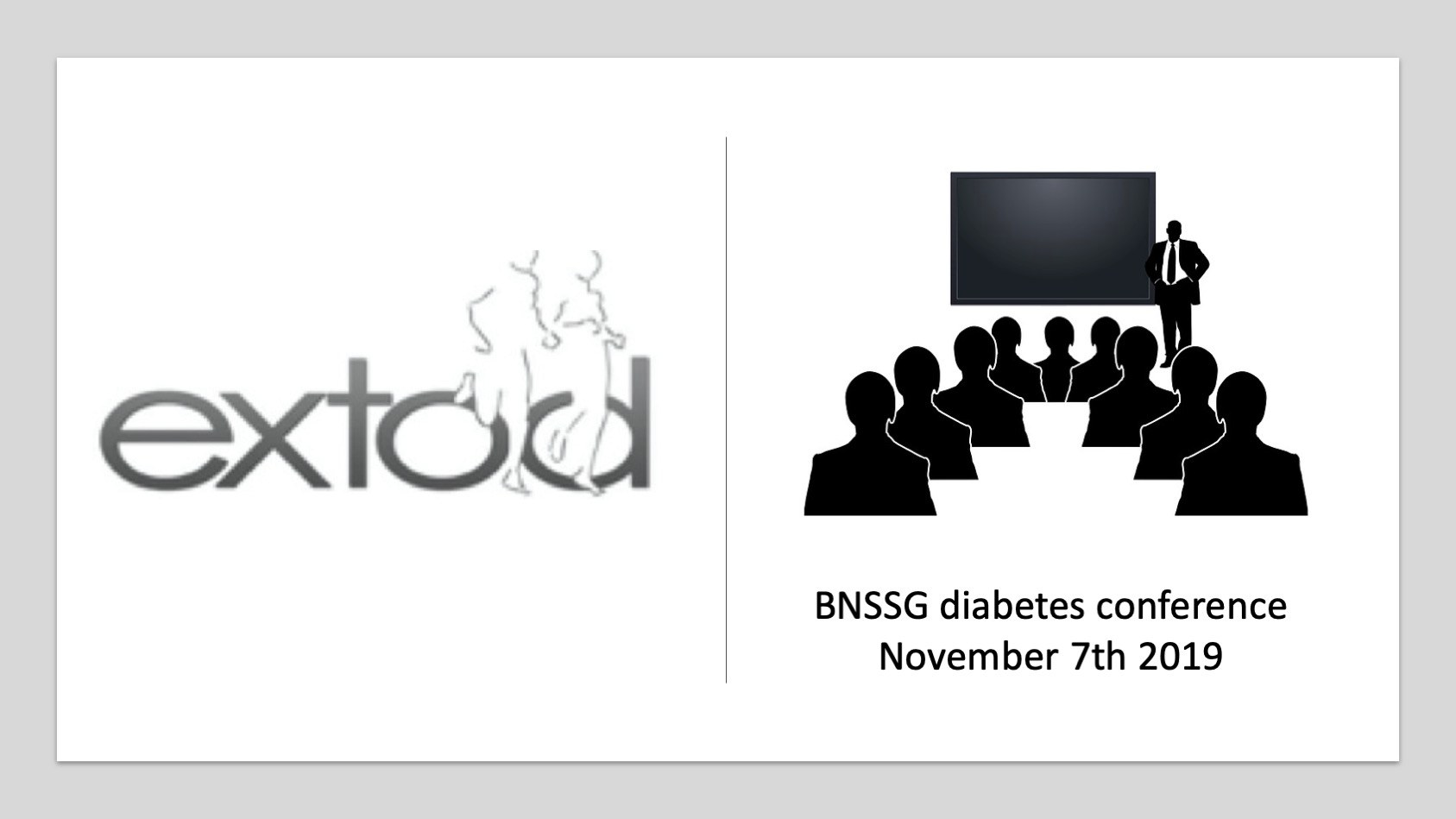 BNSSG diabetes conference november 7th 2019