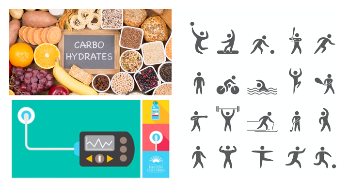 Carbohydrate for exercise for people on insulin pumps.